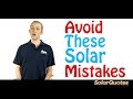 6 Mistakes Australians Make When Buying Solar