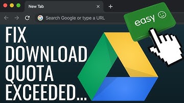 Fix Download Quota Exceeded in Google Drive