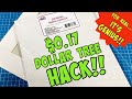 $0.17 GIFT BOX HACK!! amazing way to REUSE A DOLLAR TREE GIFT BOX!!