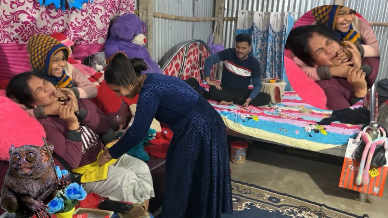 প্রীতি বৌদিকে এমন কি SURPRISE দিলাম যে হিসু করে দিলো? 😂