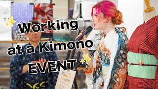 Working as a Professional Kimono Teacher in Japan // Kimono Event BTS