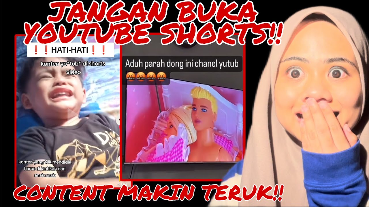 JANGAN BUKA YOUTUBE SHORT‼️ CONTENT MAKIN TAK SENON0H & MAKIN TERUK!!