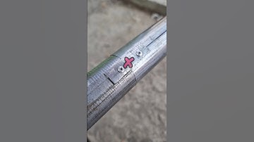 How to connect round pipes using rivets which are strong and rarely known to everyone. #connecting