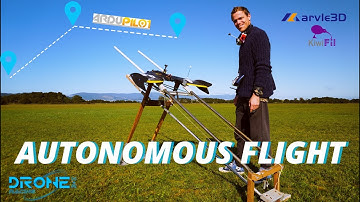 How to waypoint mission FPV wing autonomous UAV flight