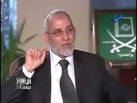 محمد بديع - مبارك بابا كل المصريين