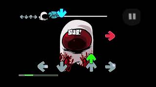 Playing an among us mod on fnf (mobile)