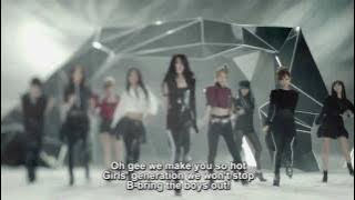 SNSD - The Boys (ENG) (Lyrics)