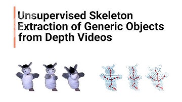 Unsupervised Skeleton Extraction of Generic Objects from Depth Videos