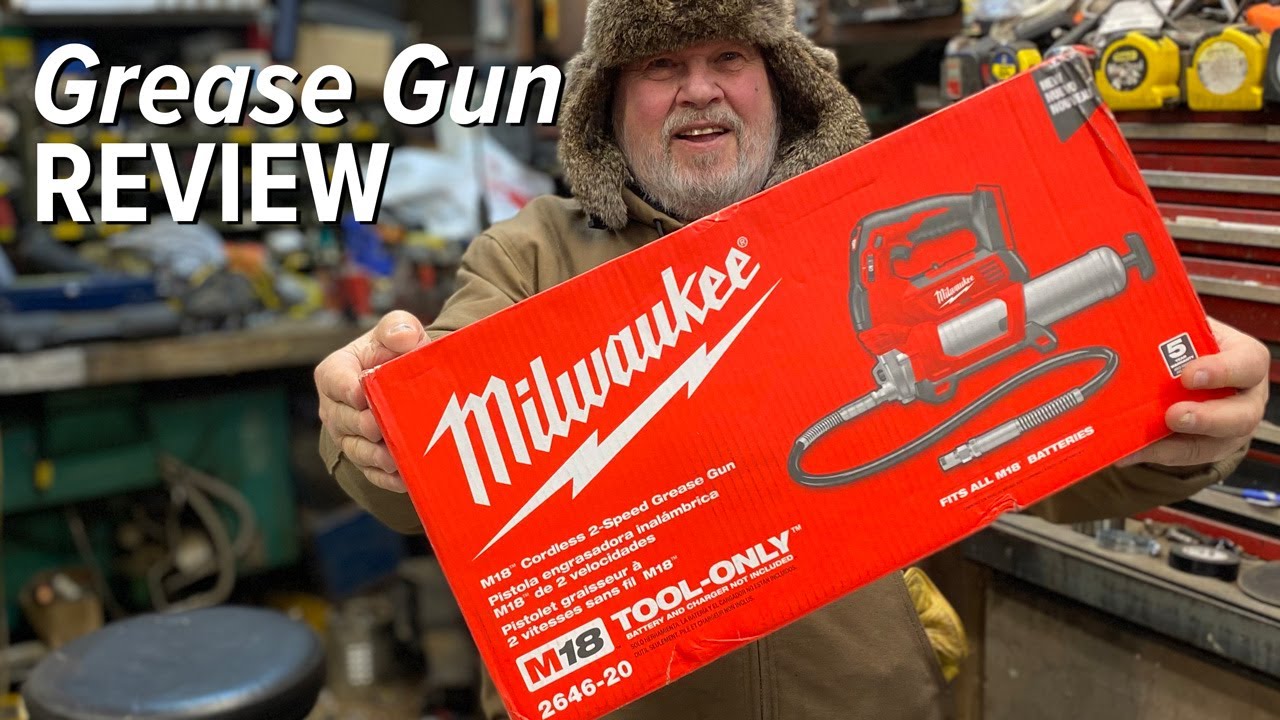 First Look at the Milwaukee 2646-20 M18 2-SPD Grease Gun