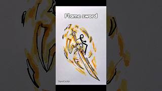 How to draw stickman with: Sand, Ring, Flame sword ........