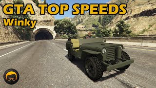 Fastest Off-Road Vehicles (Winky) - GTA 5 Best Fully Upgraded Cars Top Speed Countdown