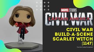 Captain America Civil War; Scarlet Witch (Build-A-Scene) [1147] Funko Pop Unboxing