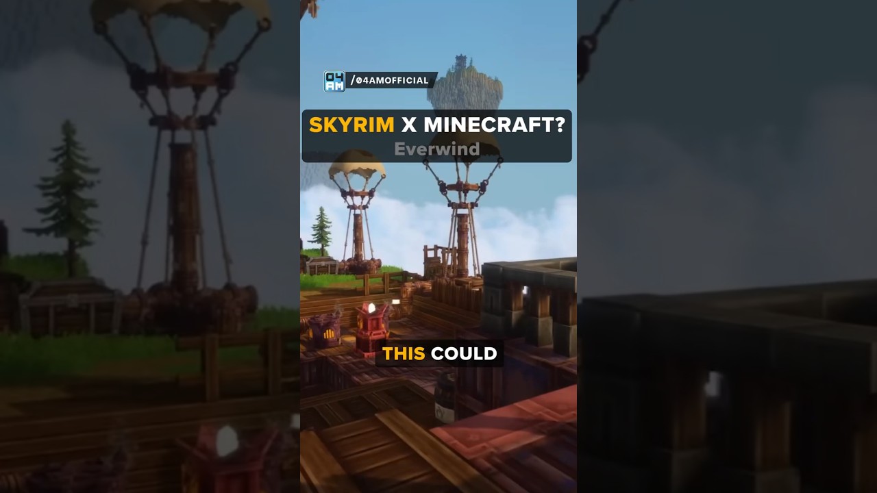 The Skyrim X Minecraft RPG We NEED! Everwind🔥
