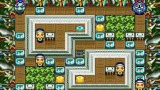 Super Bomberman 4 SNES 2 player Netplay game screenshot 4