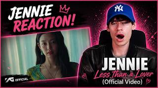 South African Reacts To JENNIE - Less than a Lover (Official Video) For The First Time