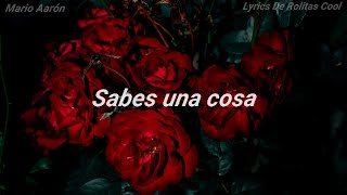 Sabes Una Cosa | Luis Miguel (Lyrics)🎤