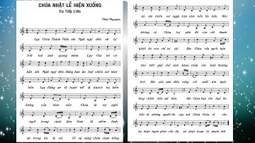 Ca tiếp liên và All Lễ CTT hiện xuống -  LM Thái Nguyên