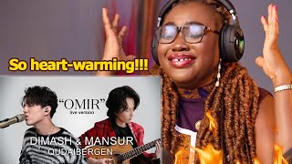 Singer FIRST TIME Reaction to Dimash & Mansur Quadibergen 