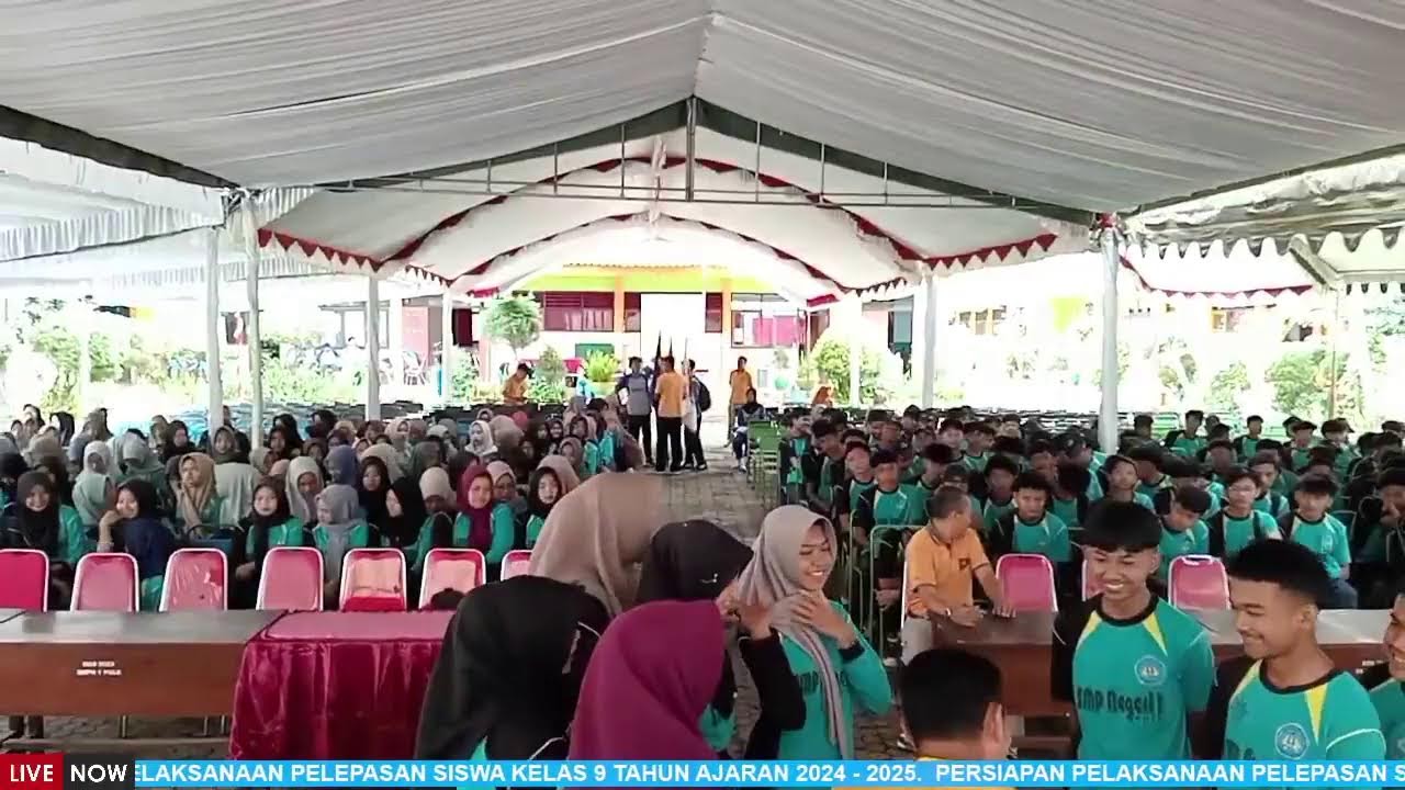 Persiapan Pelepasan Siswa Kelas 9 SMP Negeri 1 Pule Tahun Ajaran 2024 - 2025
