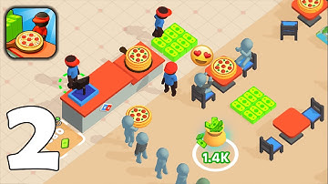 Pizza Ready 🍕- Stickman Pizza Restaurant - Part 2 - Gameplay Walkthrough(iOS, Android)