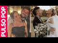 CAMILO y EVALUNA cantan INDIGO en boda de Ricky y Stef | RICARDO MONTANER llora | TINI, YATRA & más