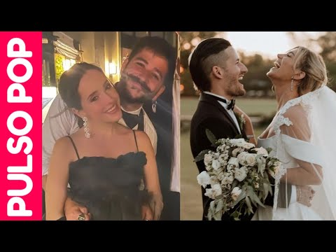 CAMILO y EVALUNA cantan INDIGO en boda de Ricky y Stef | RICARDO MONTANER llora | TINI, YATRA & más