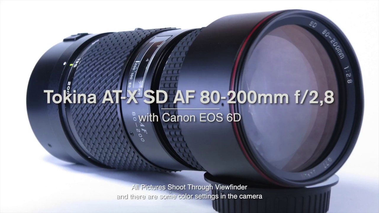 Tokina AT-X SD AF 80-200mm f2,8 - YouTube