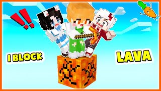 Kamui và Hero Team Thử Thách Sinh Tồn 1 Block Chỉ Có Lava Trong Minecraft