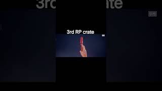 3rd rp crate opening luck 10 rp crate opening luck PUBG#BGMI