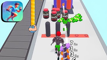 Dumbbell Rush - All Levels Gameplay Android,ios (Part 23)