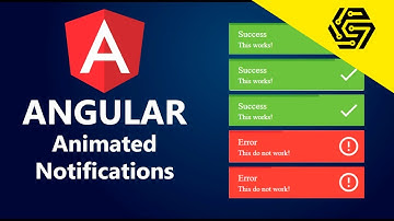 Angular Animated Notifications - Tutorial For Beginners