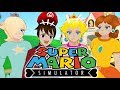 SO MANY GLITCHES!!! | Yandere Simulator Super Mario & Princess Peach Mod