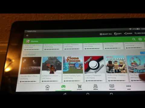 Roblox Mobile For Kindle Fire - hack for robux on kindle fire