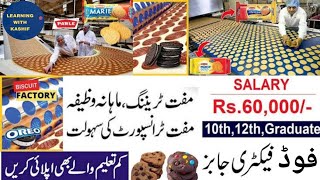 Food Manufacturing Factory Jobs in Karachi 2023 today |karachi jobs 2023 |karachi government jobs