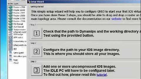 GNS3 Installation and Configuration