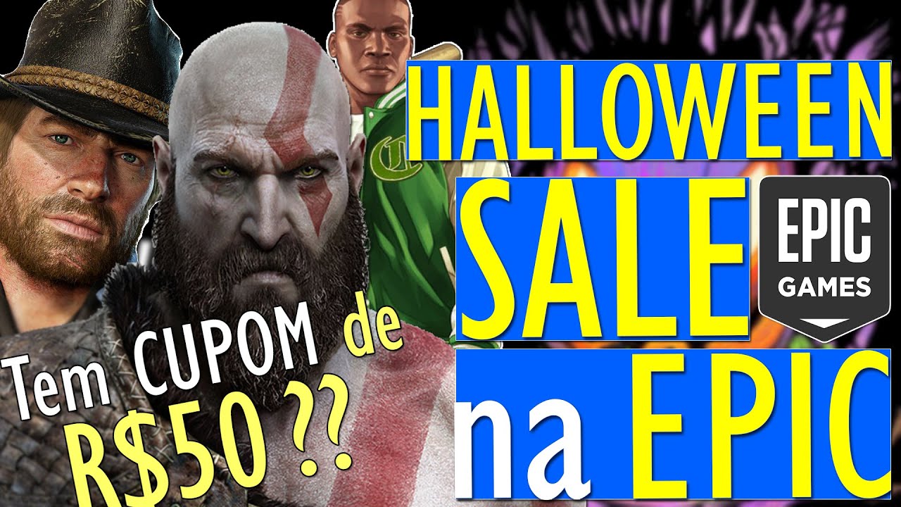 Jogos Grátis e Promoção de Halloween da Epic Games Store pra você