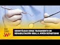 Soluciones W: Odontólogo dona tratamiento de rehabilitación oral a joven repartidor