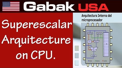 what is superscalar architecture & in order and out of order processing