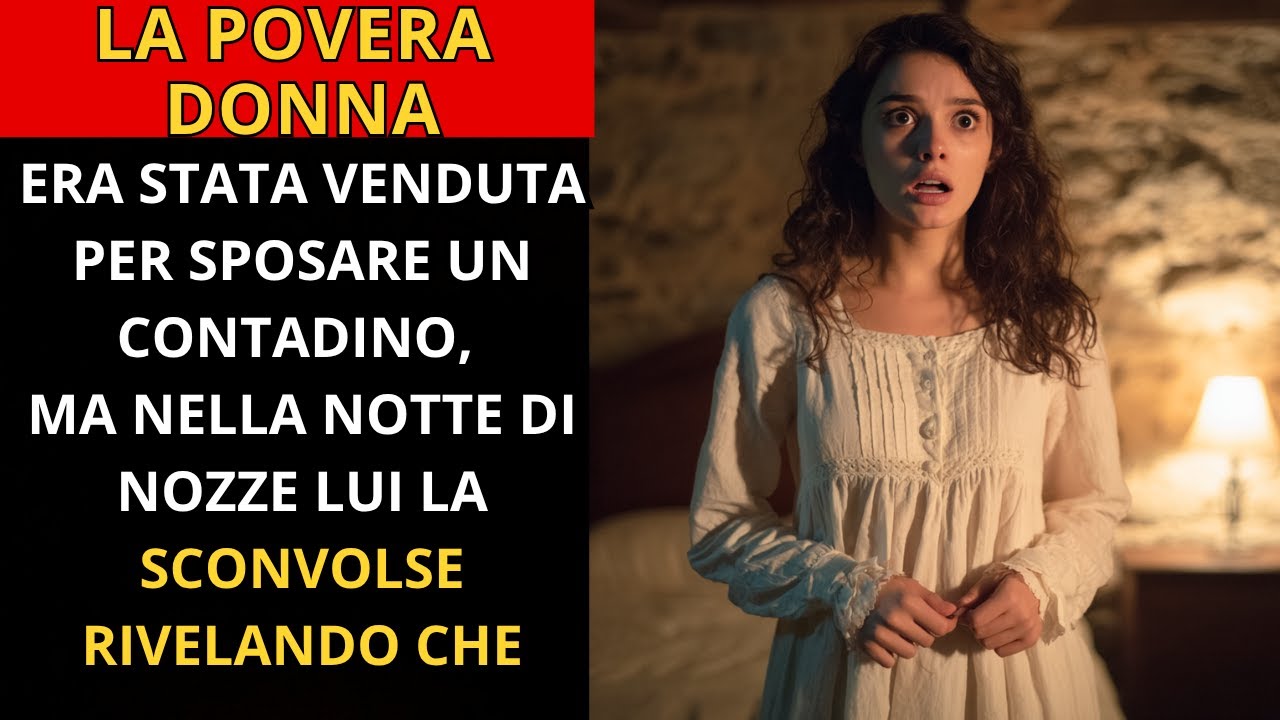 LA POVERA DONNA fu VENDUTA a un CONTADINO, ma nella notte di NOZZE lui ...