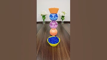 🦋Oddly Satisfying Sounds Beads Falling ASMR.#reverse #asmr #satisfying