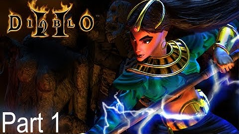 Diablo II v1.00 HC Challenge [SSF/Normal-Hell/Sorceress] (part 1) - I Need More Mana!