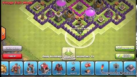 Clash Of Clans TH 7 Dark Elixir Farming Base