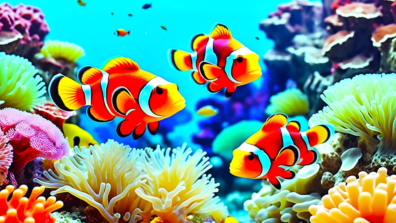 The Best 4K Aquarium - Explore the Stunning World of Sea Jellyfish and Beautiful Coral Reef Fish. #8