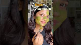 Try this 7 days 7 facemask #shorts #facemask #homeremedy # skincare #youtubeshorts