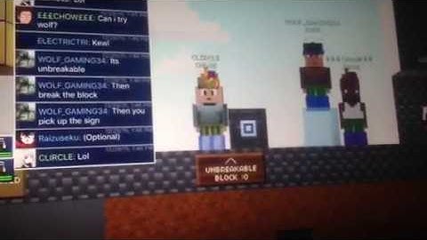 Blockheads ice block glitch