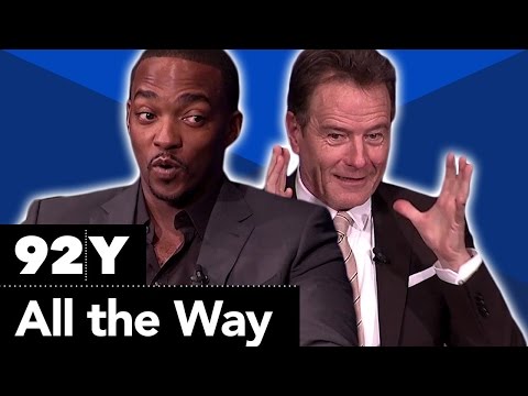 Bryan Cranston, Anthony Mackie, Robert Schenkkan, and Jay Roach on All the Way: Reel Pieces with Annette Insdorf