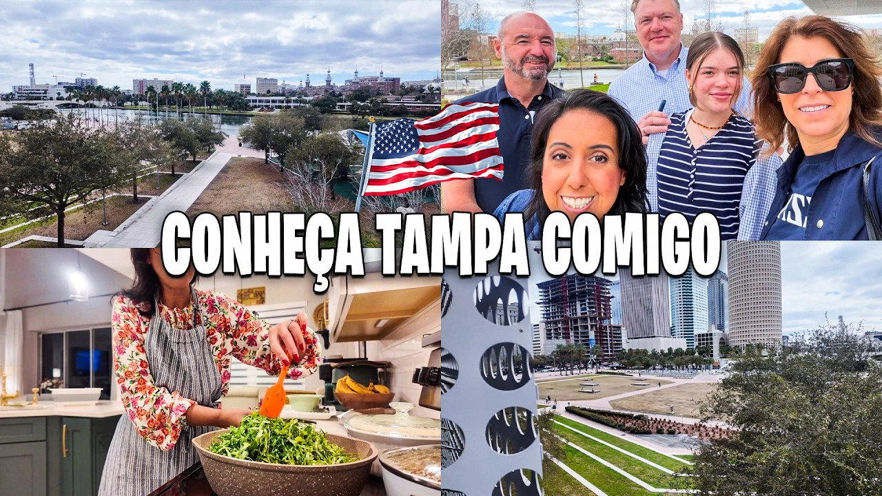 Como é RECEBER VISITAS morando nos Estados Unidos? (Tampa-FL) 🏠☀️