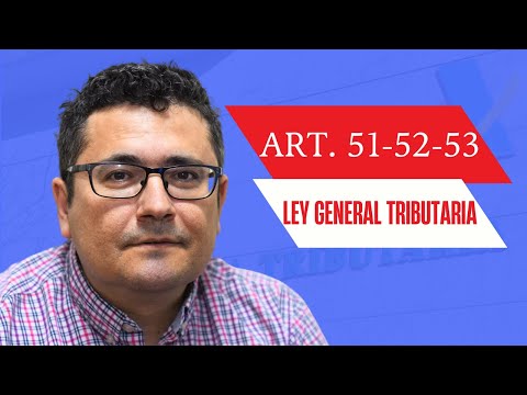 Artículos 51, 52 y 53  de la LEY GENERAL TRIBUTARIA (LGT)/DERECHO TRIBUTARIO ?‍??‍??‍??‍??‍?