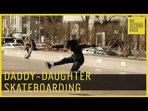 Daddy-Daughter Skateboarding w/ Pro Darren Harper