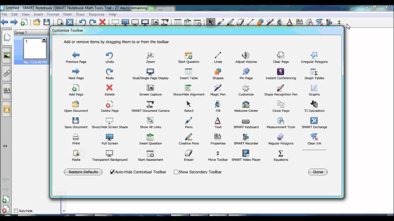 Smart Notebook Plus Software SMART Notebook Software - YouTube
